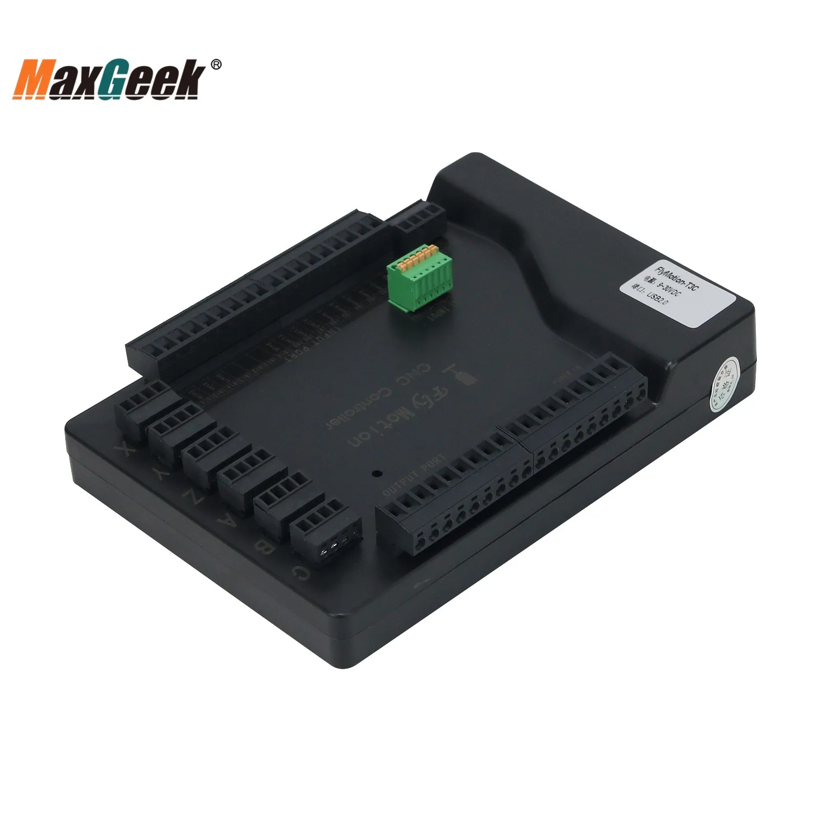 Maxgeek nMotion Mach3 USB CNC Motion Control Card Interface Board Breakout Driver Board for CNC Engvaing Milling Machine