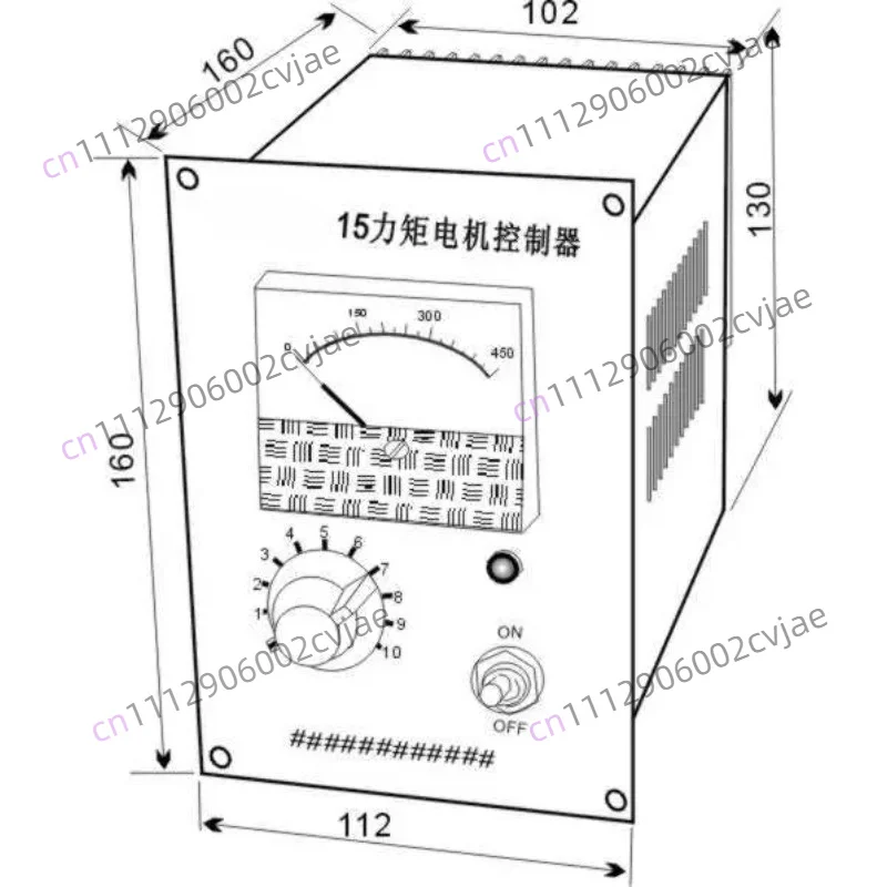 suitable for YLJK 15 torque motor controller, torque motor governor, imported thyristor