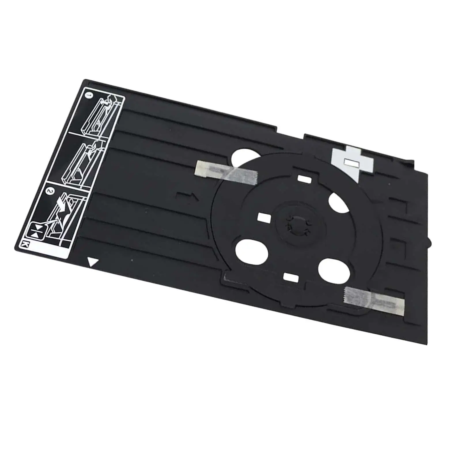 Inkjet Card Tray Printers Accessories Durable Print 12cm and 8cm Printer Tray PP Black for T50 A50 P50 R330 L800 L801 PX650 L805