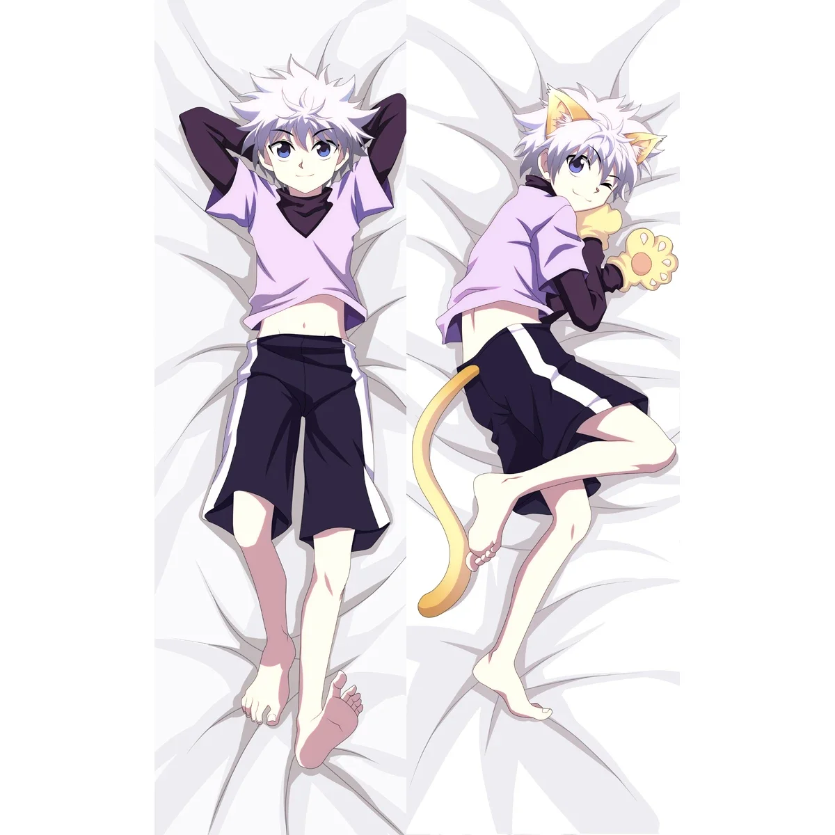 180cmAnime Dakimakura Cosplay Hisoka Hugging Body Pillow Cover Case Bedding Pillowcase Decoration