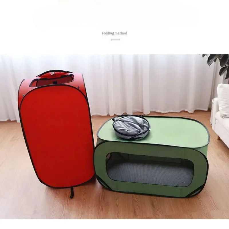 Collapsible Dog Cage Oxford Cloth Pet Carrier Outdoor Cat Tent Dog Carrier Dog Car Seat Waterproof Pet Cage Pet Car Accessories