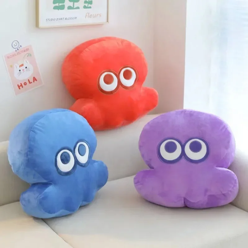 Nette Cartoon Splatoon Octopus Tintenfisch Werfen Kissen Büro Sofa Kissen Anime Tintenfisch Nickerchen Kissen Gefüllte Weiche Plüsch Puppen Kissen