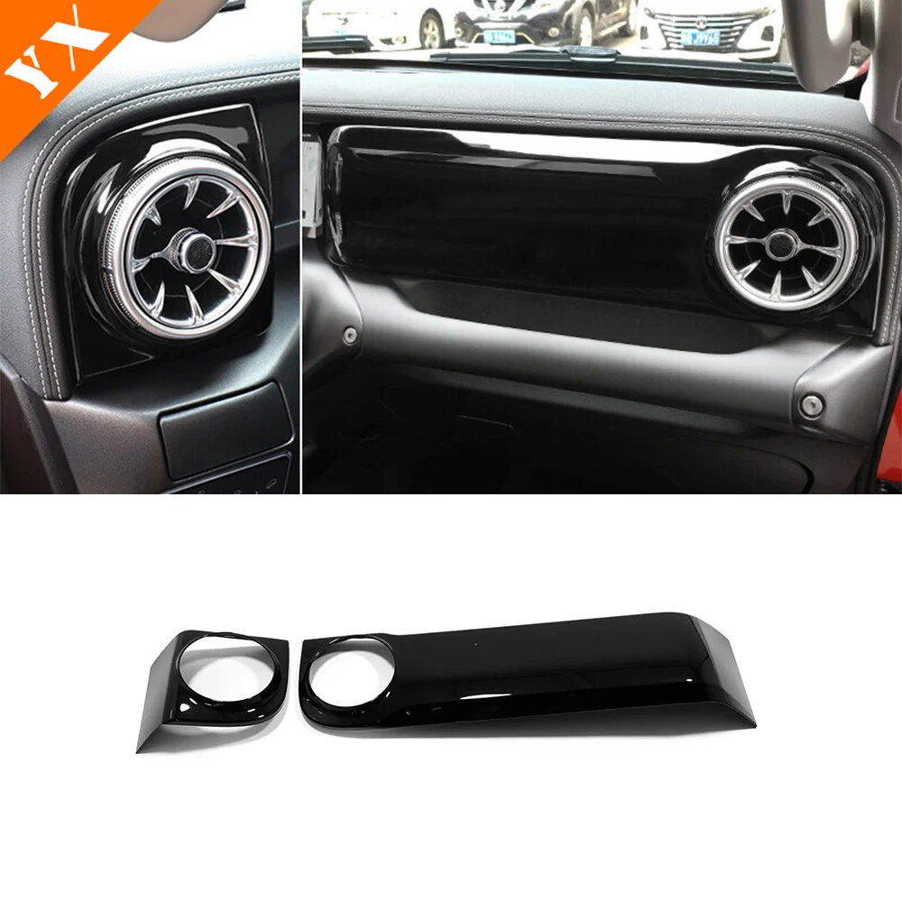 Black Interior Trim Car Window Glass Lift Switch Central Console Gear Shift Air Conditioner Outlet For GWM Tank 300 2022-2023