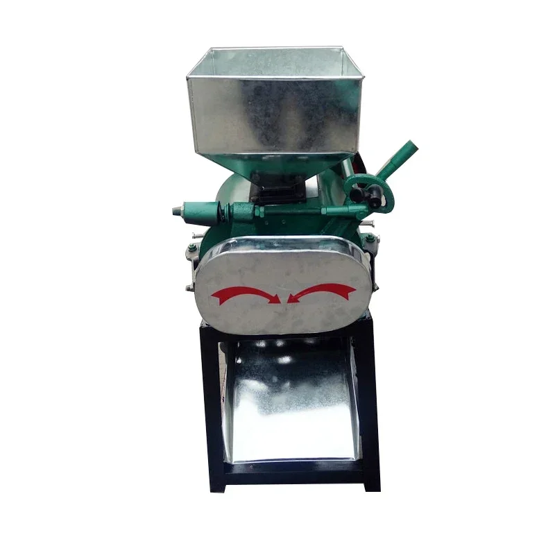 Hot Sale Barley Pressing Machine Wheat Corn Grains Flakes Making Machine Cereal Flattening Machine