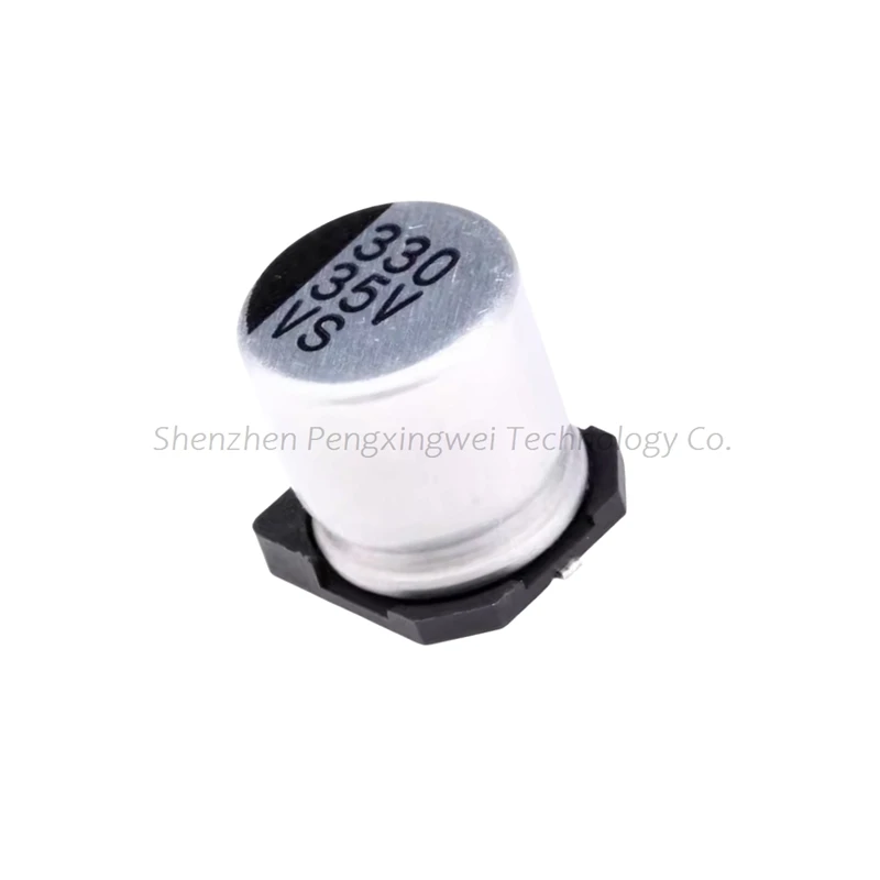 100PCS 6.3*5.4 4.7UF 10UF 22UF 47UF 68UF 100UF 220UF patch aluminum electrolytic capacitor 10V 16V 25V 35V 50V 100V 6.3X5.4