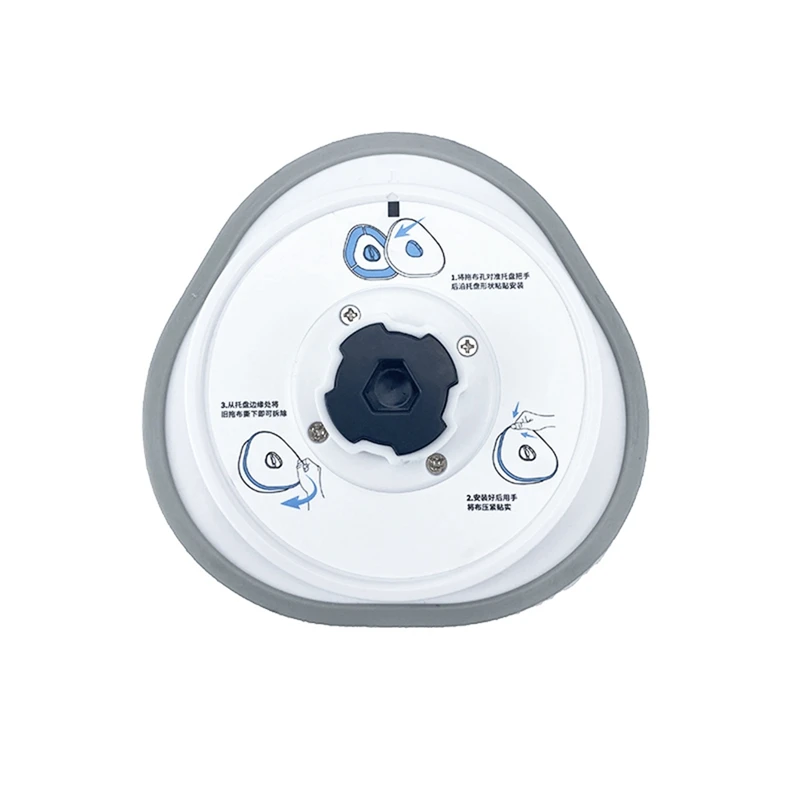 Аксессуары для робота-подметания Narwal J1, вращающаяся сборка швабры, Мочалка для мытья Narwal