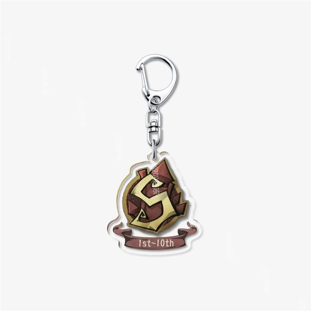 Game Identity Ⅴ S Survivors Hunter Cosplay COSTUME Acrylic Key Chains Keyring Prop Xmas Gift