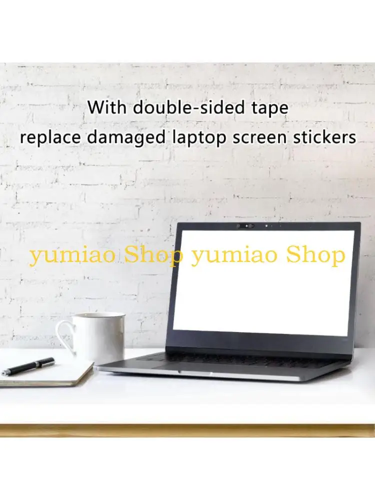 587B Laptop LCD Bezel Frame Surround Screen Front Shell Cover Sheet Sticker for T480 Laptop Replacement Accessories