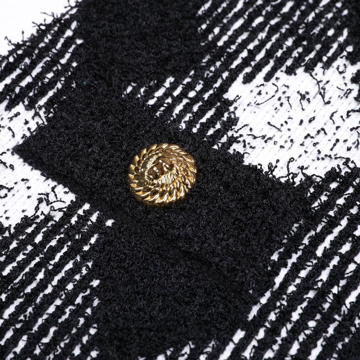 Spring And Autumn New Fashionable Temperament Commuter Woolen Heavy Industry Knitted Mingyuan Women's Bag Hip Short Dress