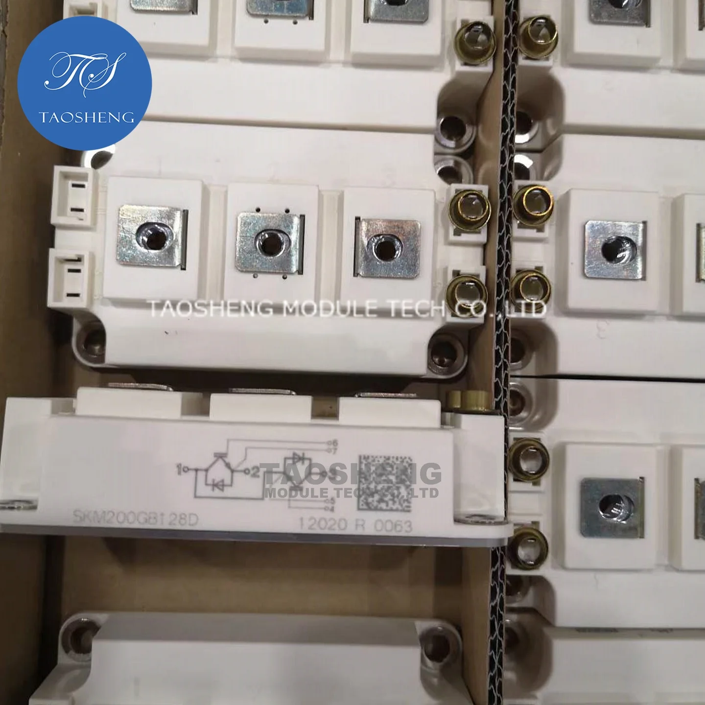 

1 шт. SKM200GB128D 200A/1200V Новый и оригинальный IGBT-модуль【TAOSHENG】 # TS055