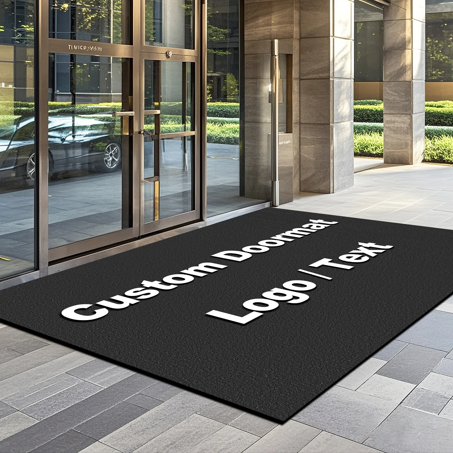 Custom Doormat Customized Commercial Office Building Entrance Corporate LOGO Non-slip Floor Mats for Shop Restaurant Hotel Bar