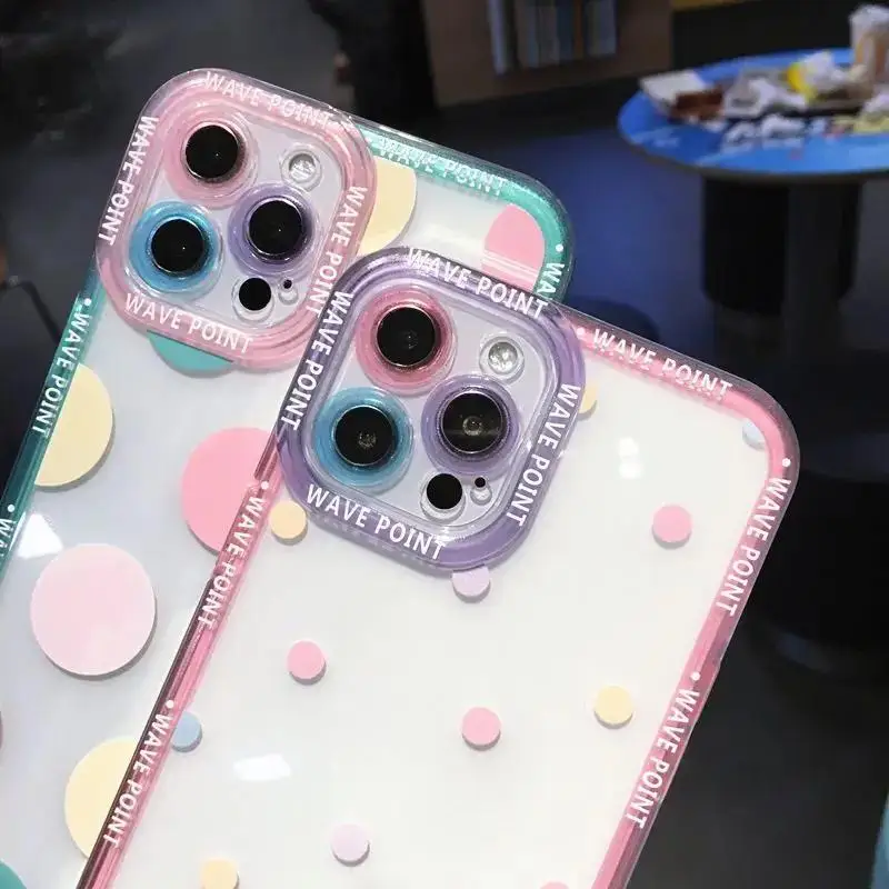 Wave Poin Love Heart Phone Case For Xiaomi Redmi Note 13 Pro Plus 5G 12 4G 12S 11S 10S 13C 12C 10C A2 A1 A3 10 11 8 Pro Cover