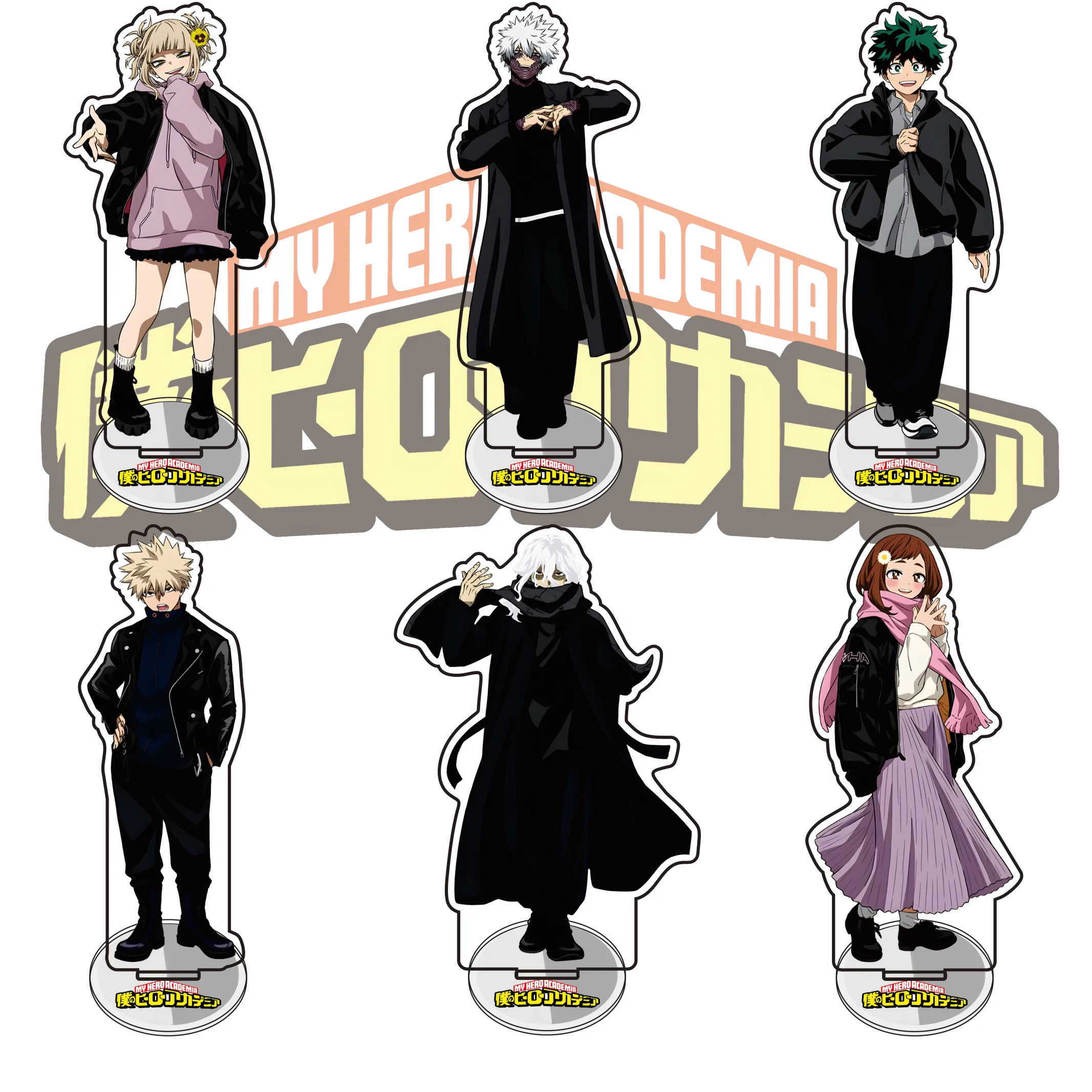 Anime My Hero Academia 15cm Acrylic Stand Bakugou Tabletop Decorations Exquisite Products Accessories Decor Gifts Keychain