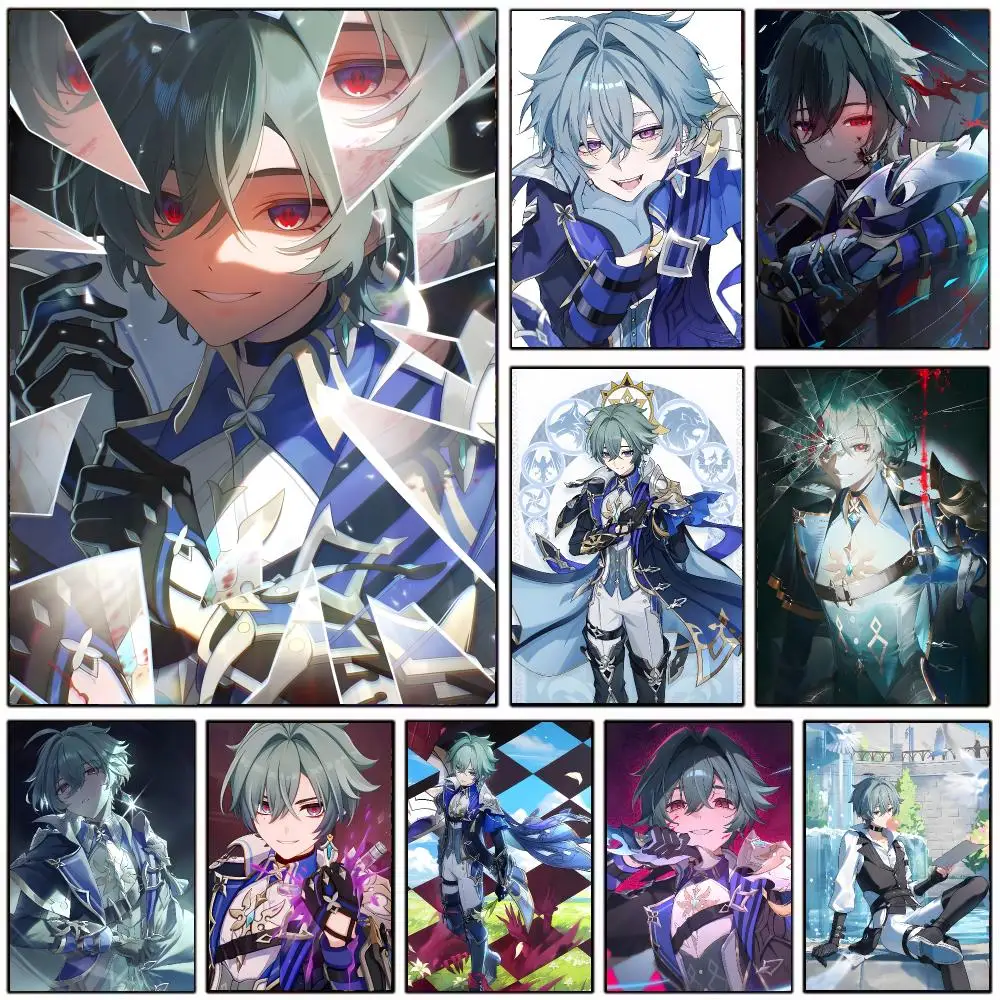 RPG Game G-genshin Impact Lohen Poster Modern Home Decoration Interior Design & Contemporary Wall Art Collection