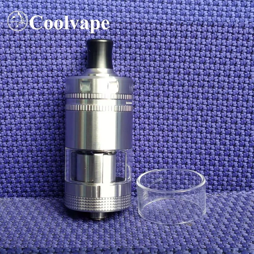 

Gryphus Style MTL rta Mesh Coil 316 SS Rebuildable 6ml, 24mm Diameter E Cigarette Tank Vape Atomizer