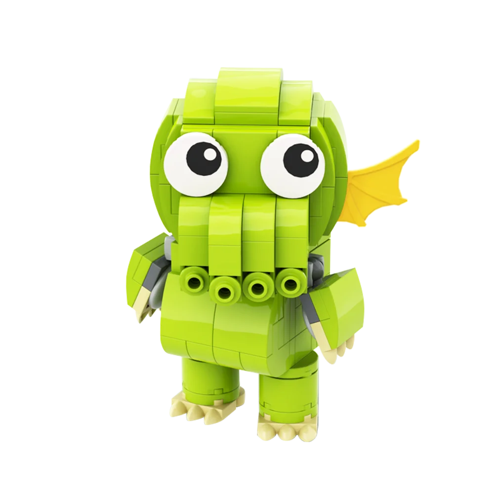 MOC Novel Cthulhus Mythology Image Representative Brickheads Building Block set Action Figure Great Old Ones Brick Toys for Kids