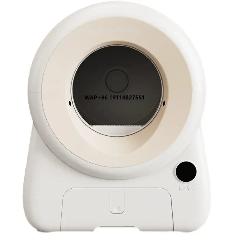 Smart Automatic Cat  Box Self-Cleaning Plastic Automatic Cat Toilet with App Remote Control