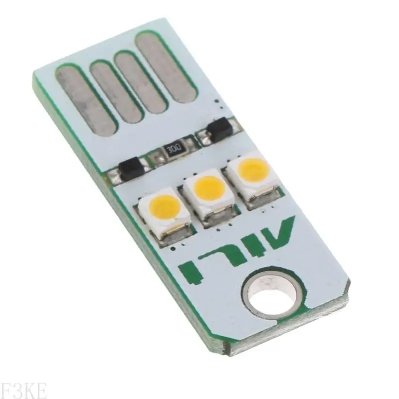F3Ke Mobile Power Supply Chip LED Nightlight Mini Pocket Night Light