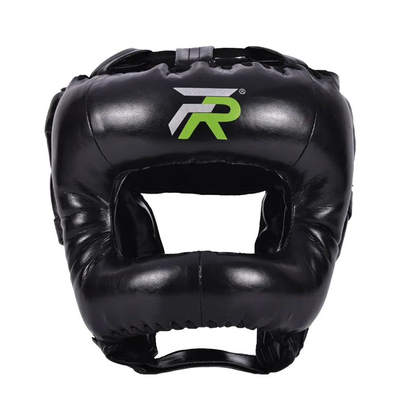 Boxe protetor completo Headguard para adultos, lutando capacete, equipamento de proteção Sanda, Muay Thai Headguard