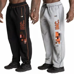 Pantaloni ricamati patchwork fitness sportivi alla moda allentati caldi autunno e inverno Nuovo stile