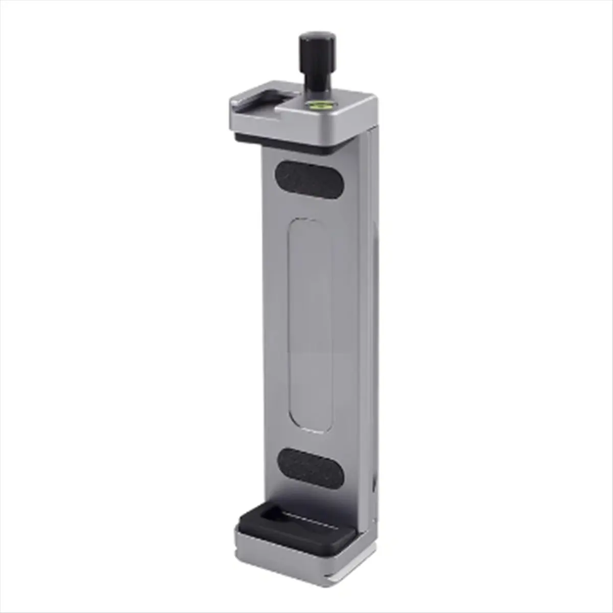 A59E Universal Aluminum Alloy Tablet Phone Stand Holder Clip Tripod Adjustable Bracket for Mobile Phones(Silver-Gray)