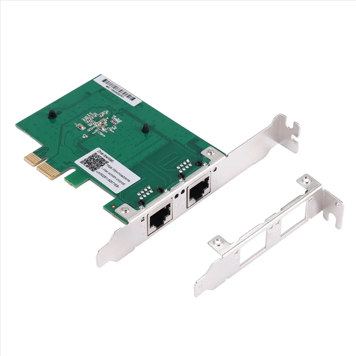 

A71Z 2-Port Gigabit PCIe Network Card 1000M Dual Ports PCI Express Ethernet Adapter with 82571EB LAN NIC Card for
