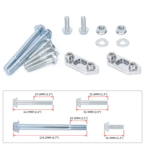 الخام الخلفي ذراع التحكم السفلي الإطار الفرعي هدفين التعادل بار ل 1996 -2000 هوندا سيفيك EK LCA سلسلة الشظية