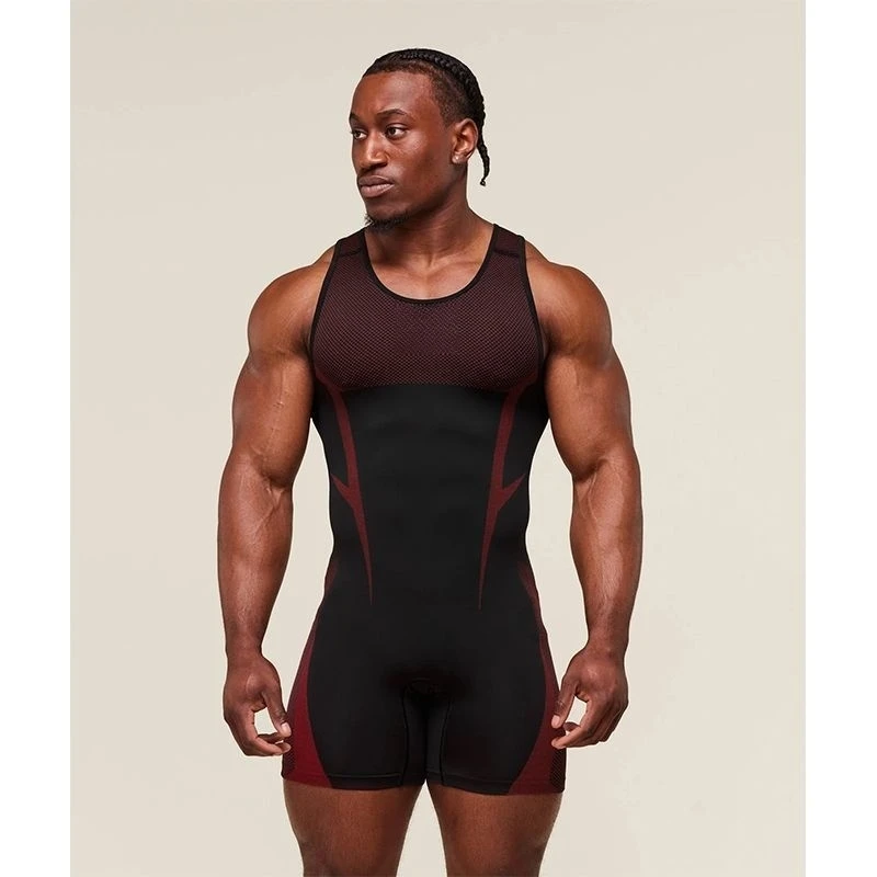 

Men's Sexy Wrestling Suit Close-Fitting Arkskin Swimsuit Moisture Qui Dry Super Elastic Training Shorts for Fitness And Sports