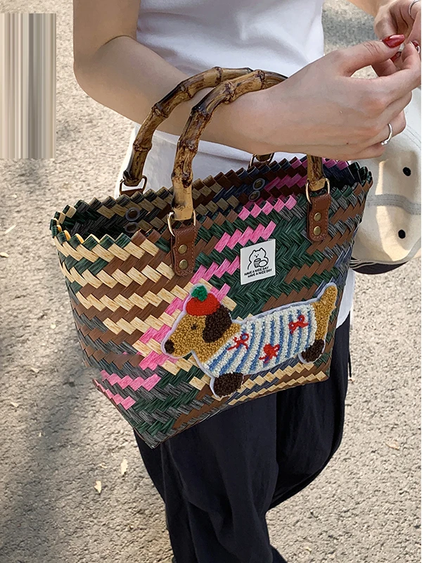 bolsa-tiracolo-fena-de-rattan-trancado-nova-moda-2025-estilo-retro-tipo-cesta-de-mao-bolsa-tote-para-caes-bolsa-de-p