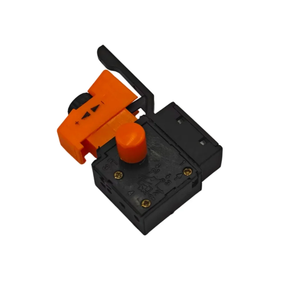Electric Drill 5E4 Lock On Speed Control Trigger Switch AC 250V 6A FA2-6/1BEK