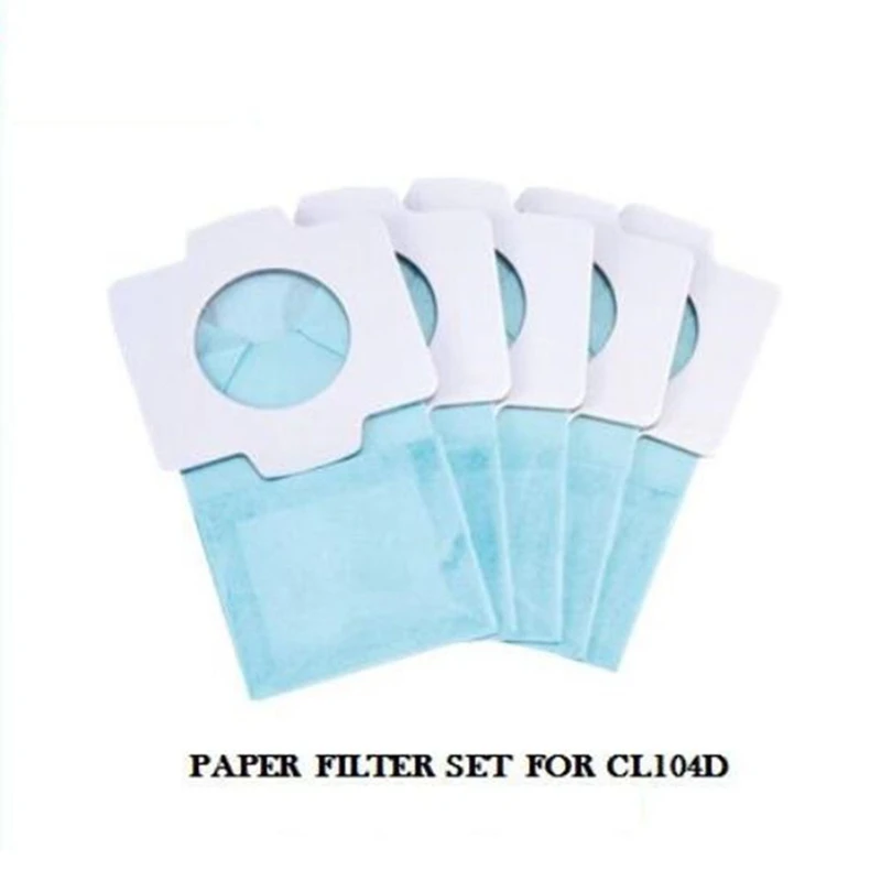 ABBR 5 Pack Replacement Vacuum Dust Bag Compatible for Makita CL102 CL104 CL107 CL182 Vacuum Garbage Collection Bag