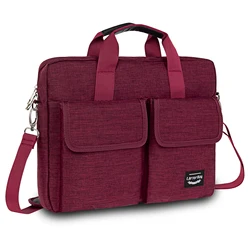 Fashion Portable 15.6 Inch Tablet Bag with Crossbody Laptop Bag Shoulder Strap for iPad Samsung Laptop