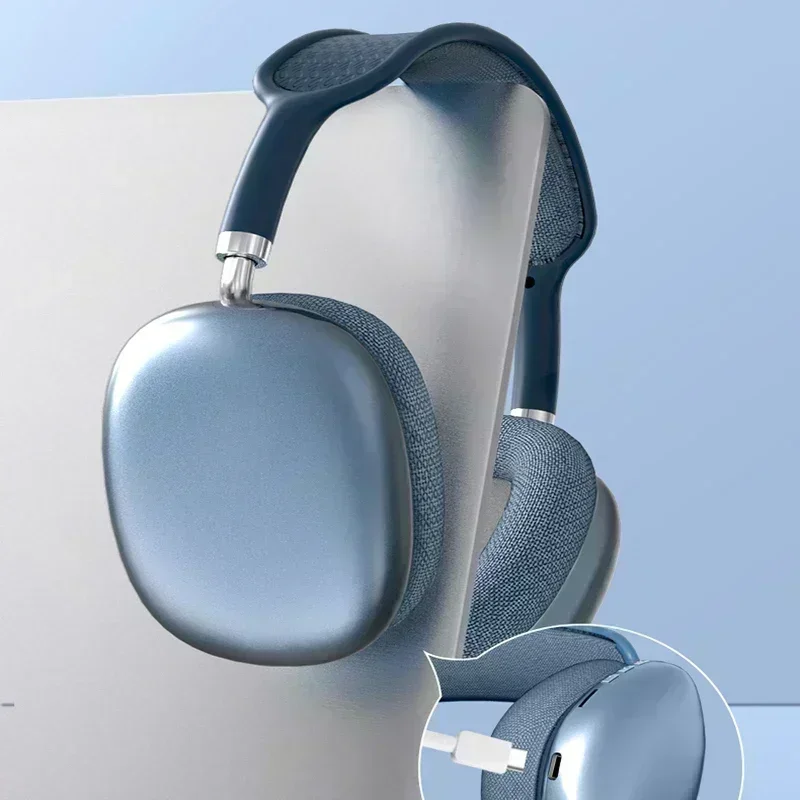 P9 Pro Max New with Card Slot Noise Canceling Wireless Bluetooth Headset with Microphone Over-Ear Sports Gaming Headset