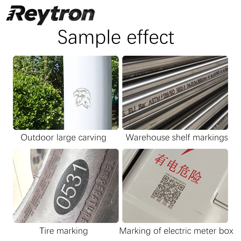 30W MAX Handheld Fiber Laser Engraver for Metal Sheets, Painted Wood & Large Surfaces, Durable Design with Fast Speed