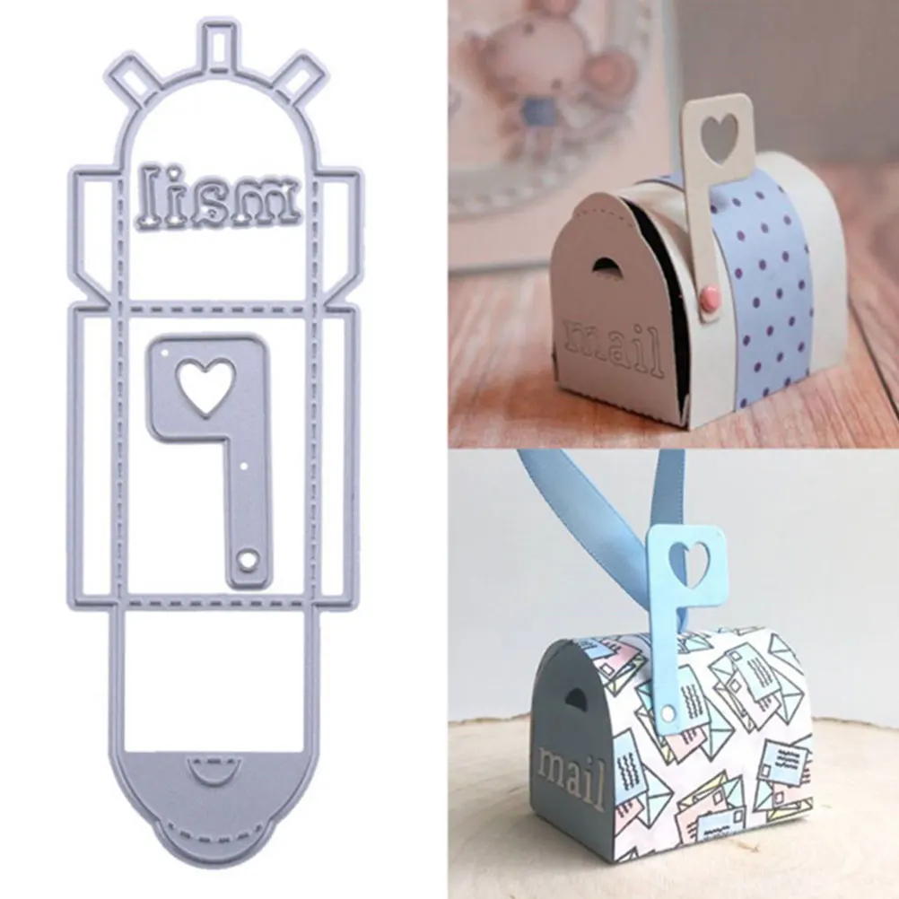 

Envelope Cutting Metal Dies Creative Craft Tool Silver Durable Steel Material DIY Paper Art Embossing H made Projects Cutting