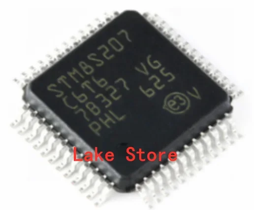 10 unids/lote STM8S207C6T6 STM8S207C6 STM8S207  en stock