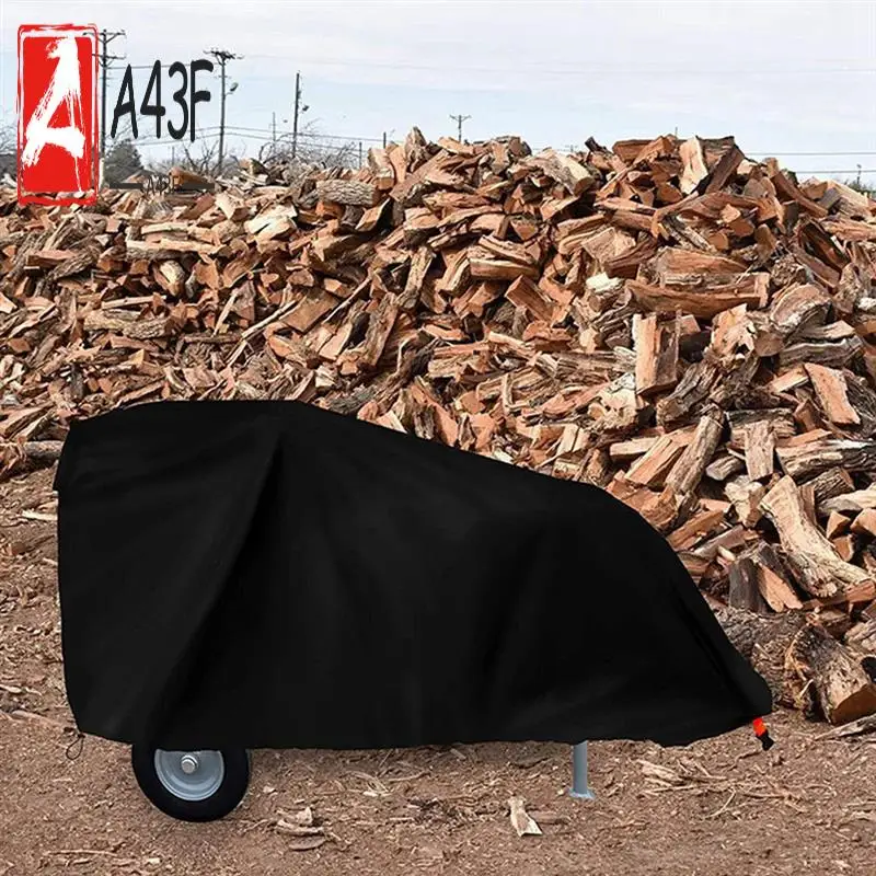 

A43F-Outdoors Log Splitter Cover, Heavy Duty Waterproof Tear-Resistant Oxford Cloth Wood Splitter Cover For 15-37Tons Black