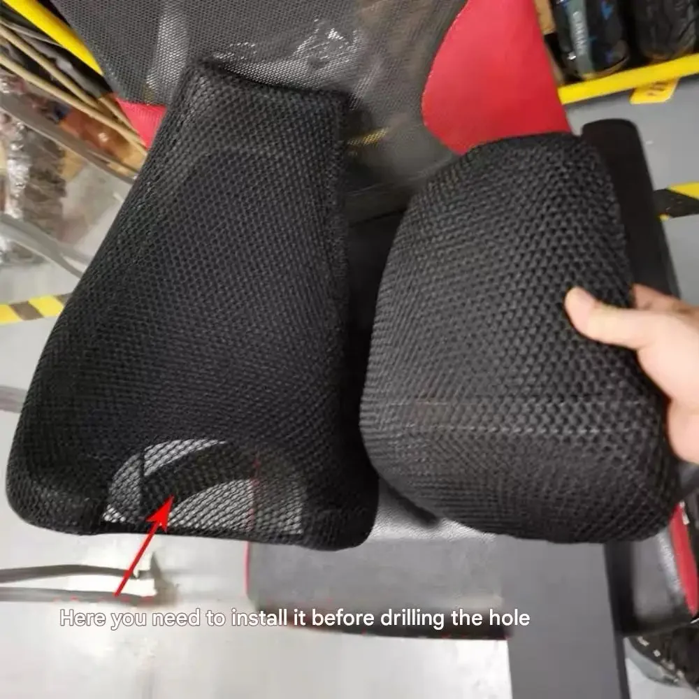 For Brixton Crossfir C1002V C 1002V seat cushion cover MBP C1002V sun protection honeycomb mesh seat cushion cover