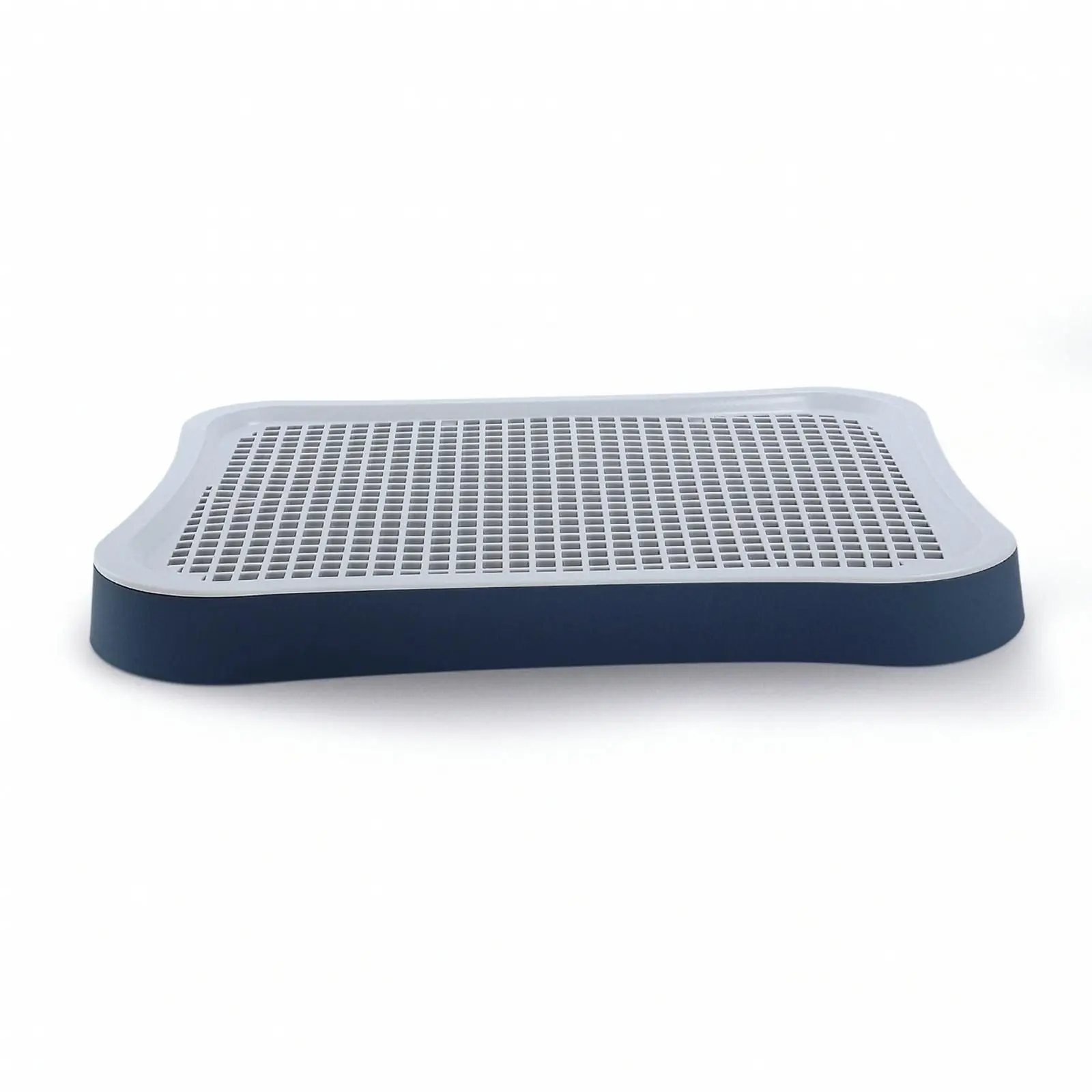 Industrial Tray Pet Toilet Tray Secure Rim Brick Relief Back Panel for Clean Indoor Potty Zone