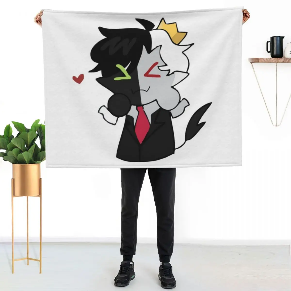 

Ranboo Throw Blanket Ultra Plush Cozy Blanket for Napping Sleeping