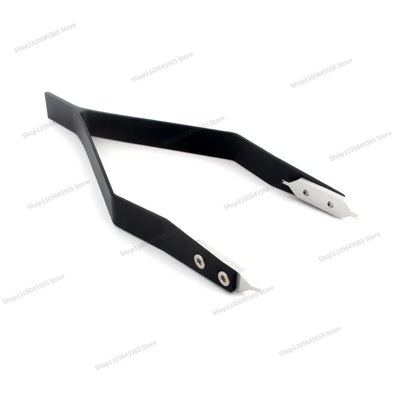 For  Watch Repair Tool, Black Y-shaped Ear Pliers, Disassembly Strap Repair Tool