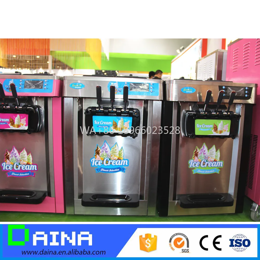 

Машина/Машина для мороженого Cameroon Другие машины для закусок/Машина для мягкого мороженого с предварительным охлаждением итальянскими фруктами