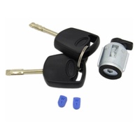 Door Lock Cylinder with Keys for Ford For Transit Connect 2002 2012 Direct Replacement Part Number 2S6Z5828624A