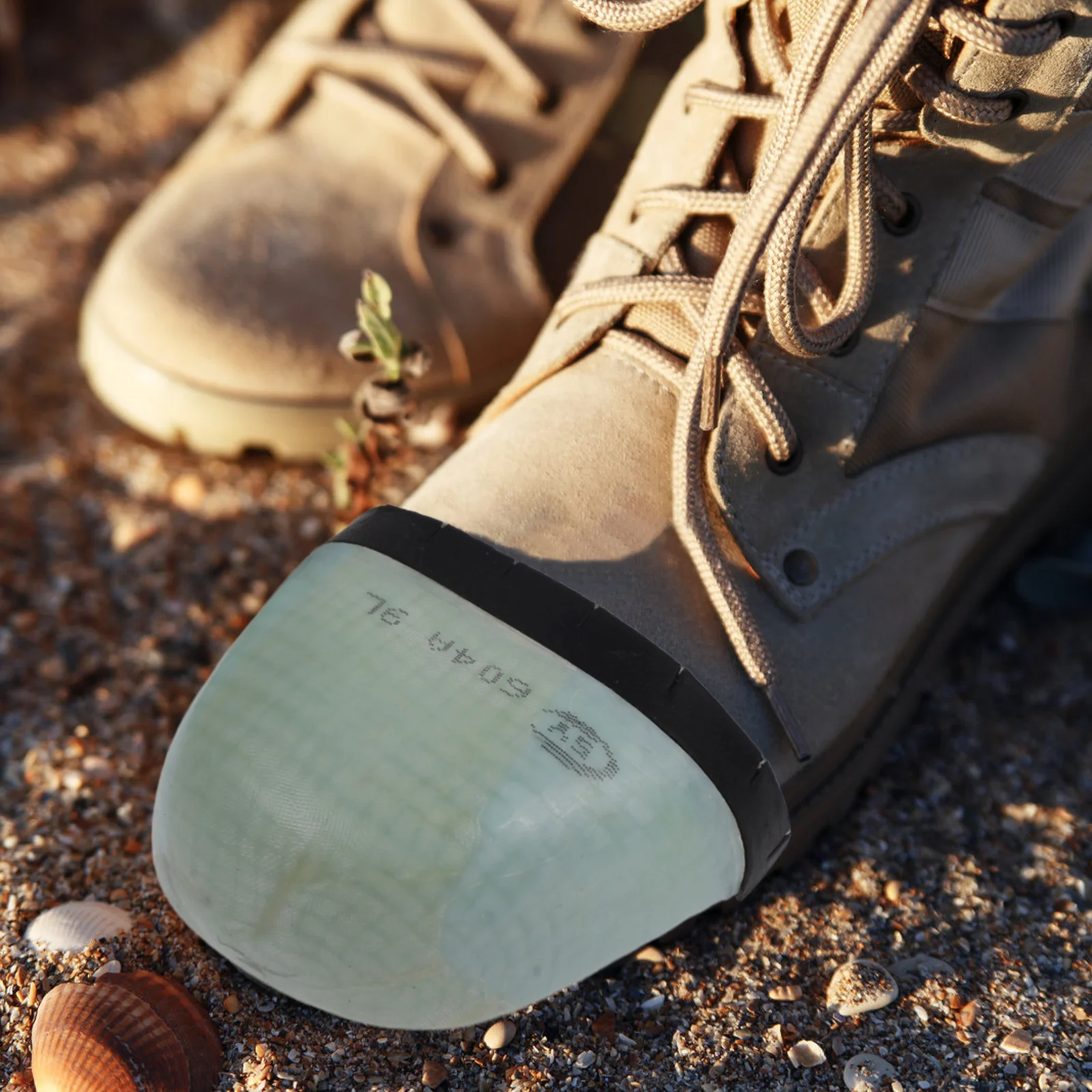 Botas de dedo do pé de aço capa de sapato de segurança tampas protetoras guardas para homens capas de ferro prateado sapatos