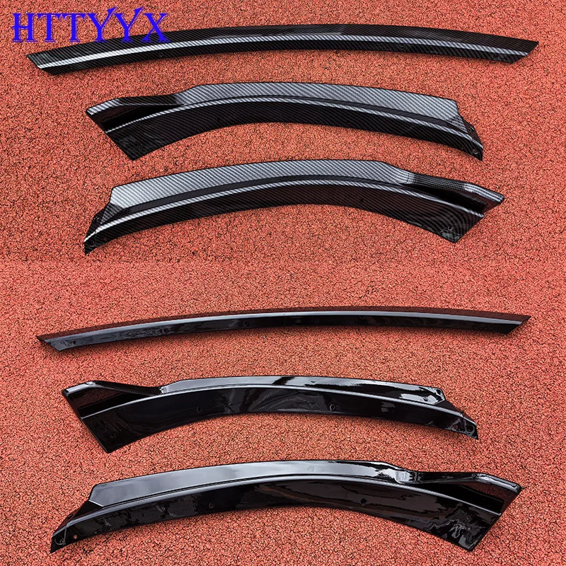 Maxton Style Front Bumper Splitter Lip Diffuser Body Kit Spoiler Guard Retrofit For Golf 6 MK6 Standard TSI TDI 2008-2012