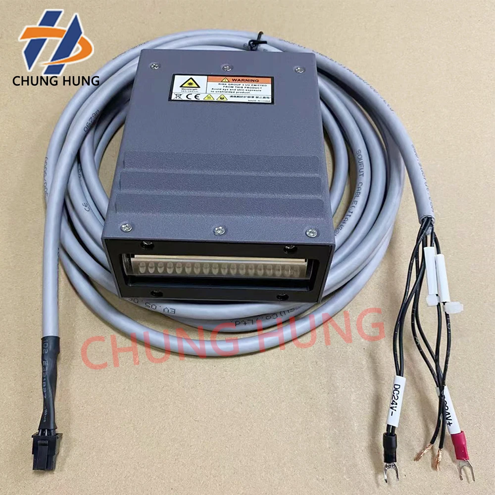 Fan Cooling UV LED Ink Curing Lamp 395nm 365nm For UV LED Flatbed Printer Curing Lamp Line Light Source Can Be Spliced
