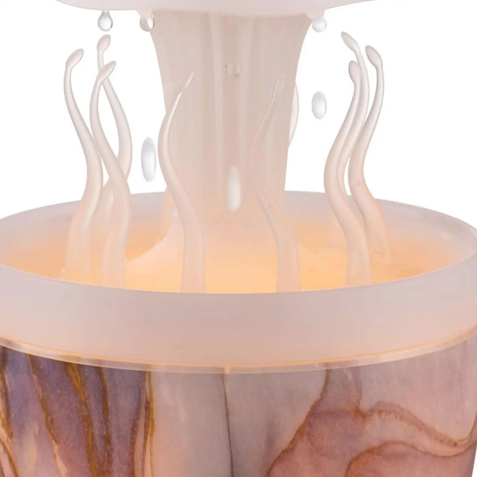 Small Humidifier US Plug Quiet with Changing Colors for Yoga Living Room