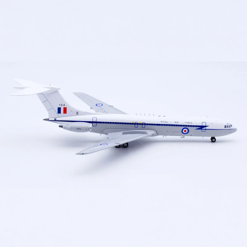 LH2386 Alloy Collectible Plane Gift JC Wings 1:200 Royal Air Force Vickers VC-10 C1K Diecast Aircraft Model XV104 With Stand