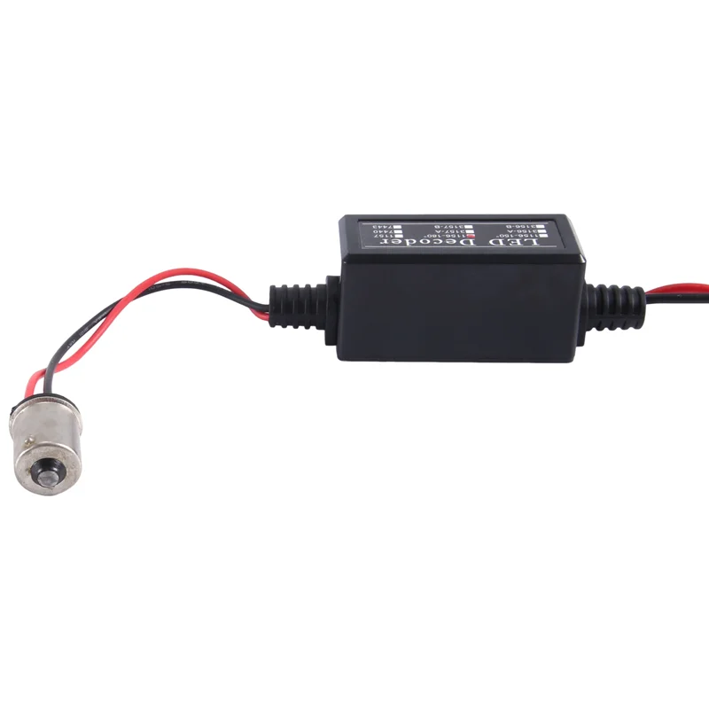 1156 LED Light Fault Decoder ไฟเลี้ยว Fault Eliminator ตัวต้านทานถอดรหัสทนทานใช้งานง่าย-VVNB