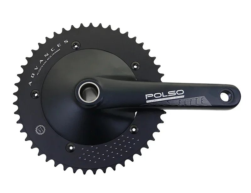 

NewPC001 Fixed Gear Bike 165/170/175mm Right Crank 144BCD Bicycle Crank Set CNC Crank Arm Bike Part